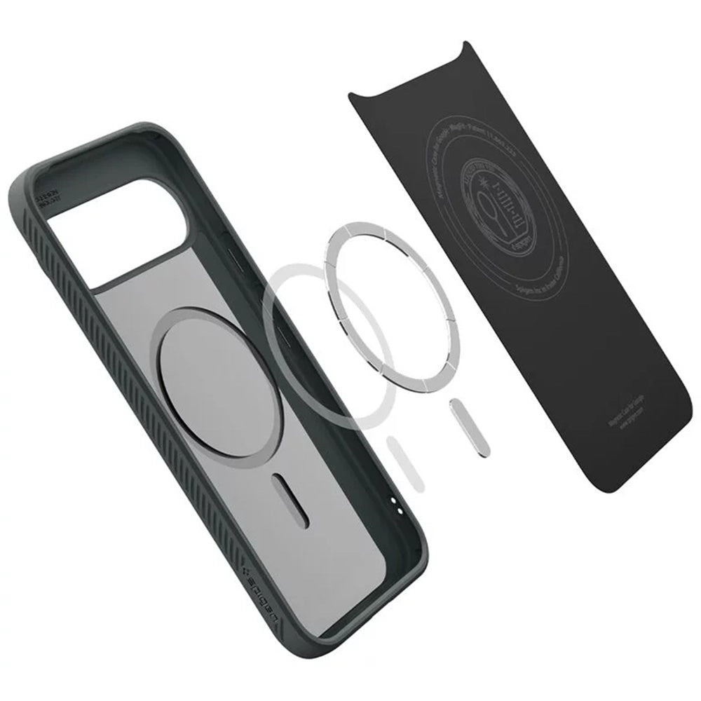 MagSafe Case for Google Pixel 10 Pro XL, Spigen, Liquid Air, Green ACS09719