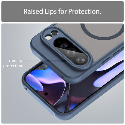 MagSafe-fodral för Google Pixel 10 Pro XL, Techsuit, HaloFrost II, Marinblå