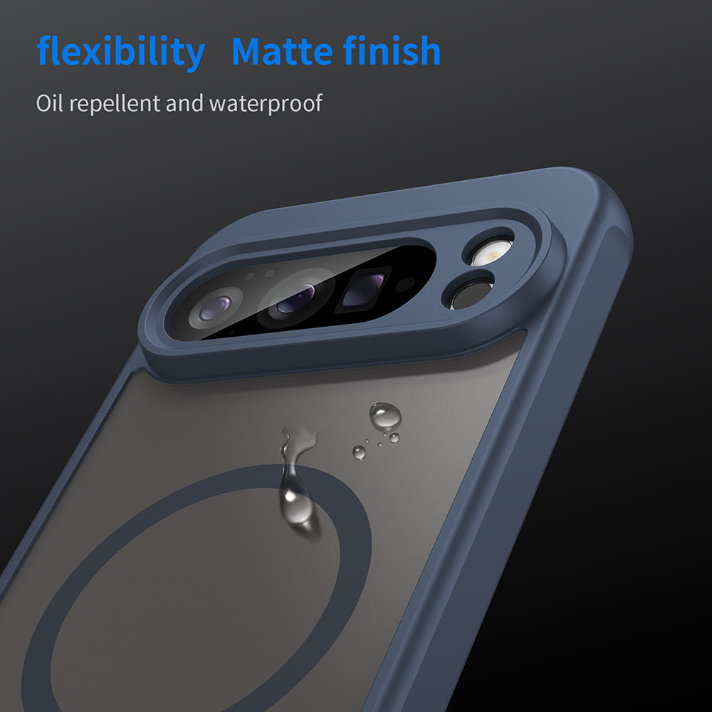 MagSafe-fodral för Google Pixel 10 Pro XL, Techsuit, HaloFrost II, Marinblå