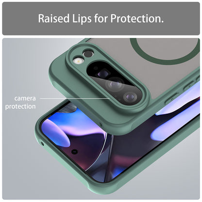 MagSafe-fodral för Google Pixel 10 Pro XL, Techsuit, HaloFrost II, Grön