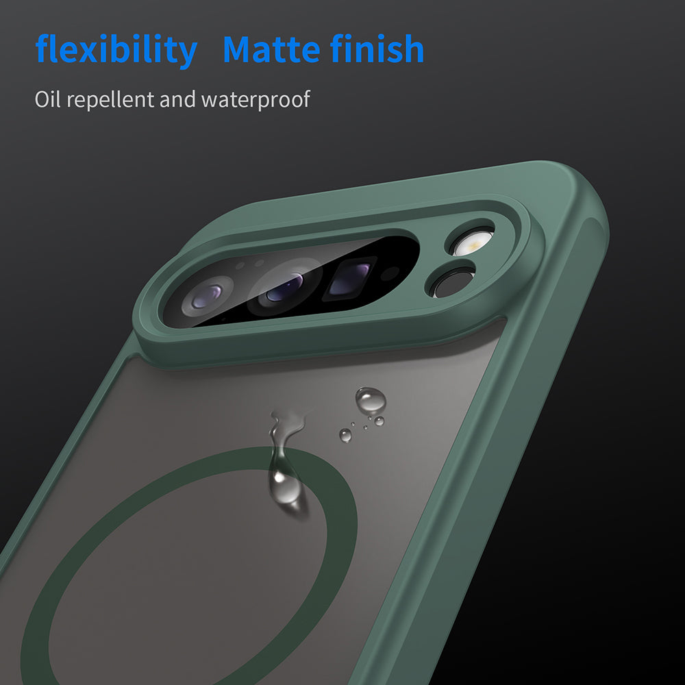 MagSafe-fodral för Google Pixel 10 Pro XL, Techsuit, HaloFrost II, Grön