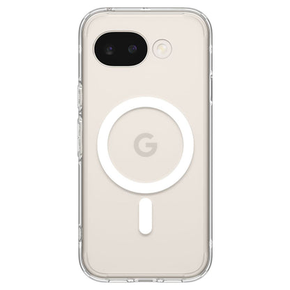 MagSafe-fodral för Google Pixel 10a, Spigen, Ultra Hybrid, Transparent Vit ACS11276