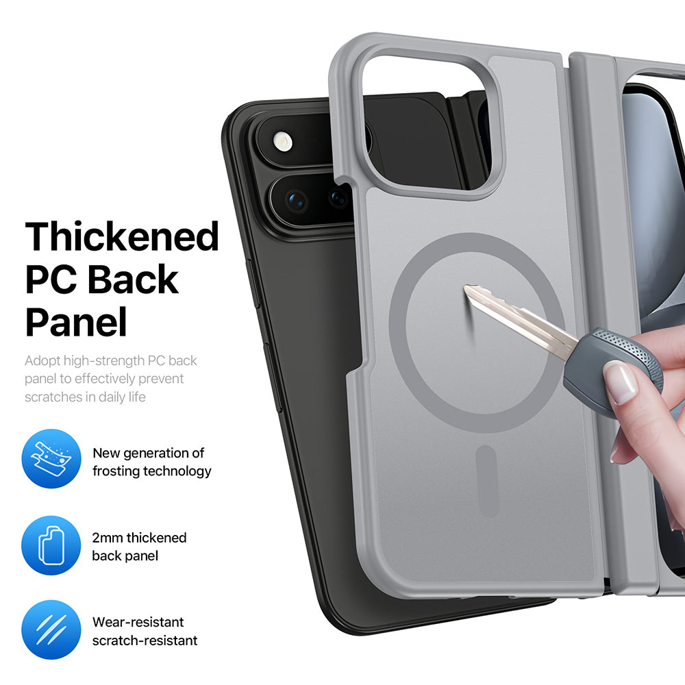 MagSafe-fodral för Google Pixel 11 Pro Fold, DUX DUCIS, Yind, Grå