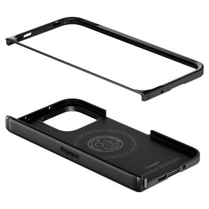 MagSafe-fodral för Google Pixel 11 Pro Fold, Spigen, Slim Armor Pro, Svart ACS11458