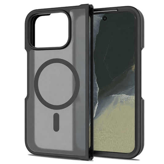 MagSafe-fodral för Google Pixel 11 Pro Fold, Techsuit, PureFrost, Satin svart