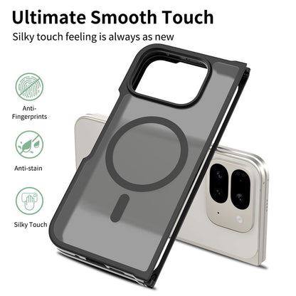 MagSafe-fodral för Google Pixel 11 Pro Fold, Techsuit, PureFrost, Satin svart