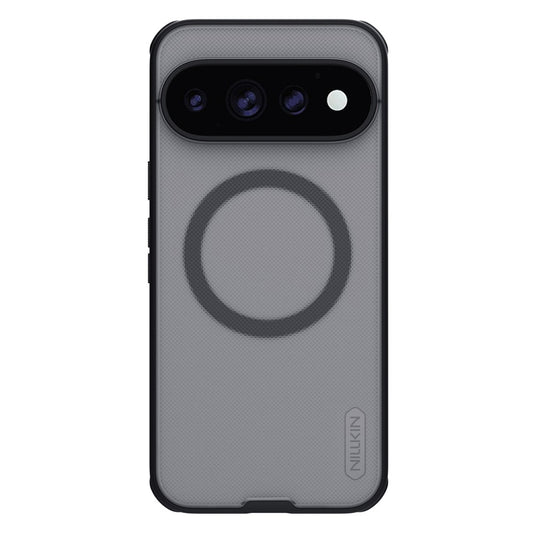 MagSafe-skal för Google Pixel 11 Pro, Nillkin, Super Shield Pro, svart transparent satinfinish
