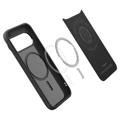 MagSafe-fodral för Google Pixel 11 Pro, Spigen, Liquid Air, Matt svart ACS11429