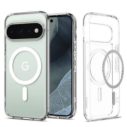 MagSafe-fodral för Google Pixel 11 Pro, Spigen, Ultra Hybrid, Transparent Vit ACS11431