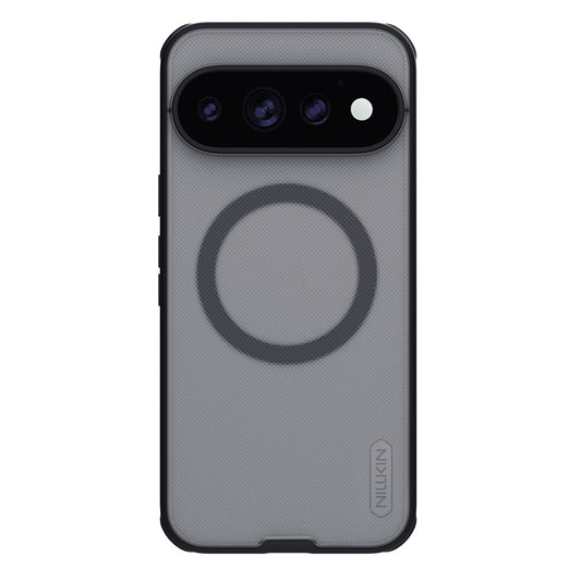 MagSafe-skal för Google Pixel 11 Pro XL, Nillkin, Super Shield Pro, svart transparent med satinfinish