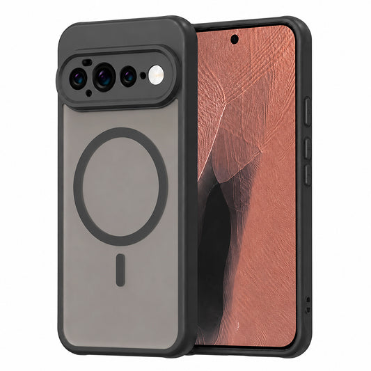 MagSafe Case for Google Pixel 11 Pro XL, Techsuit, HaloFrost II, Black