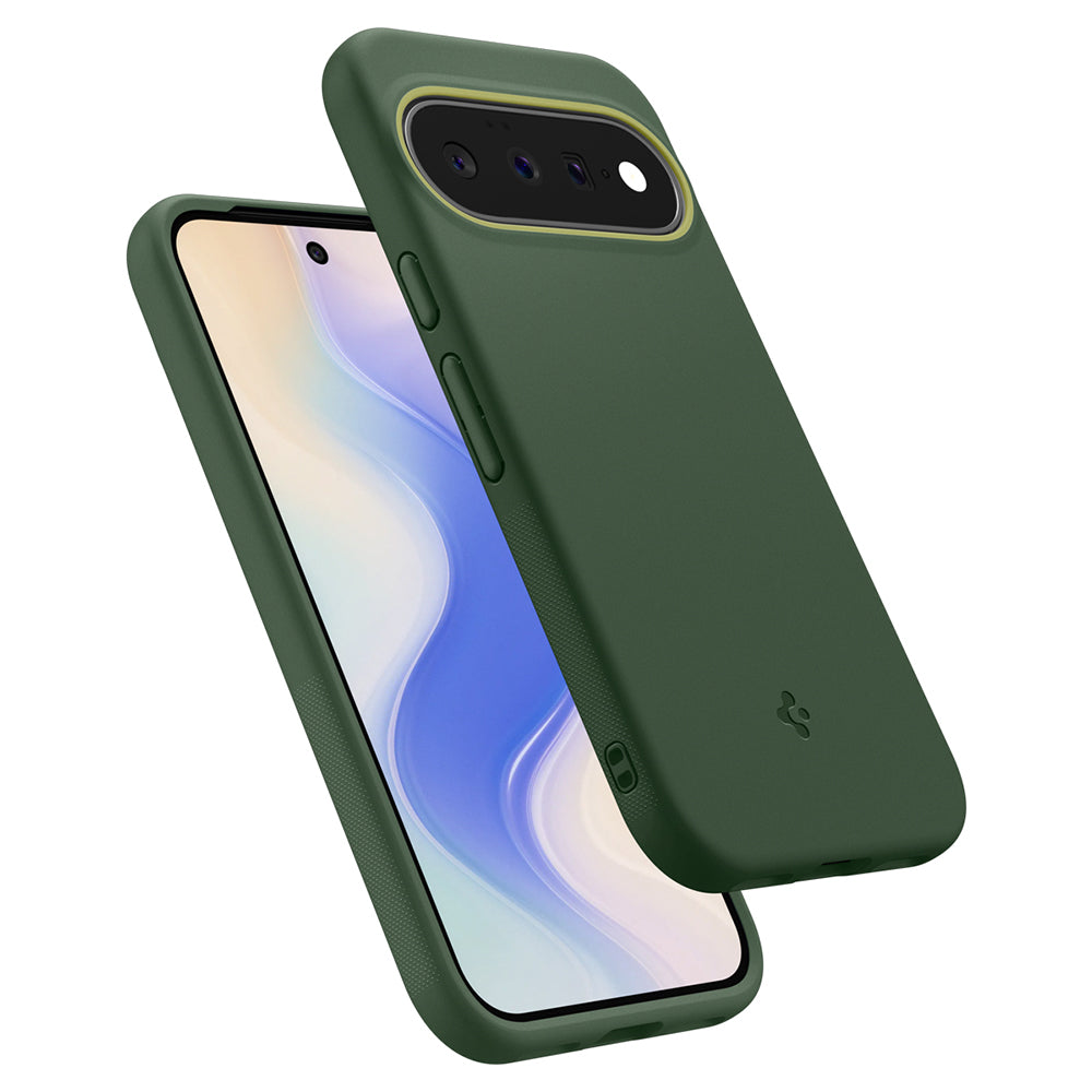 MagSafe-fodral för Google Pixel 11, Spigen, Caseology Nano Pop, Grön ACS11446