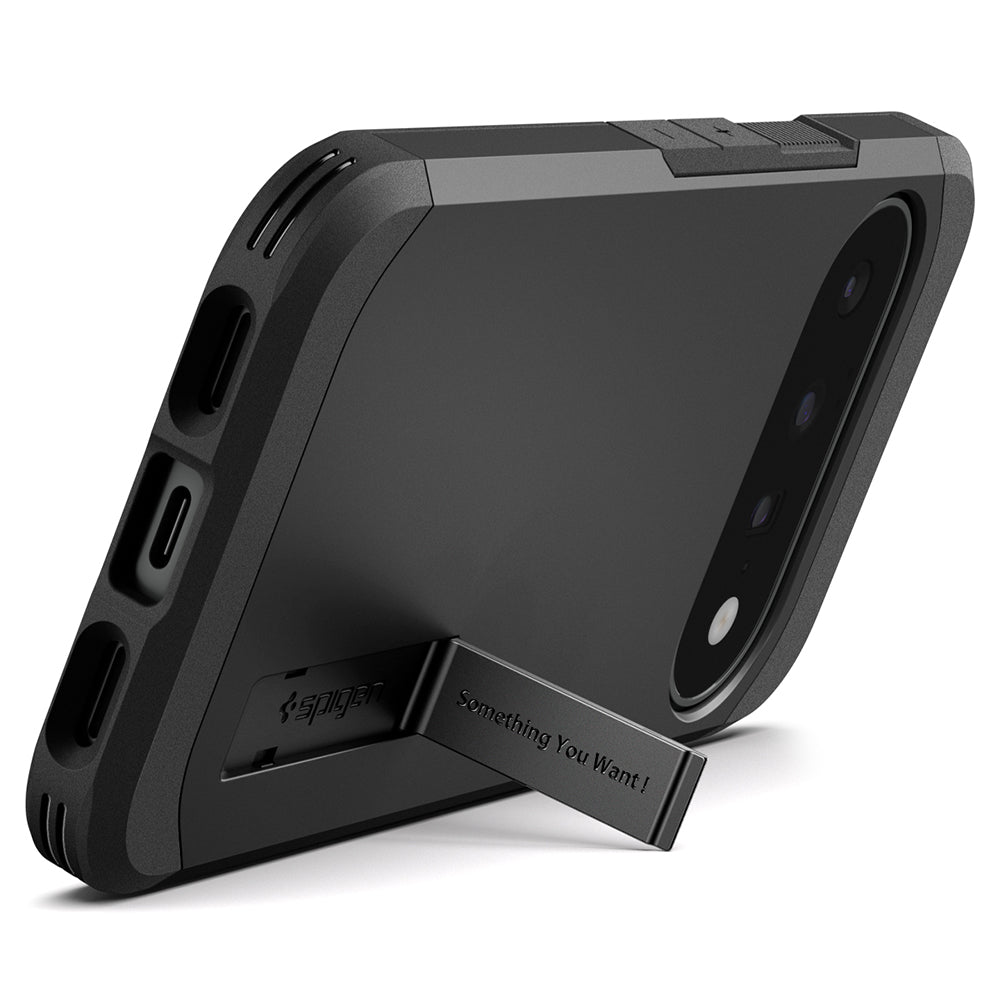 MagSafe-fodral för Google Pixel 11, Spigen, Tough Armor, Svart ACS11443