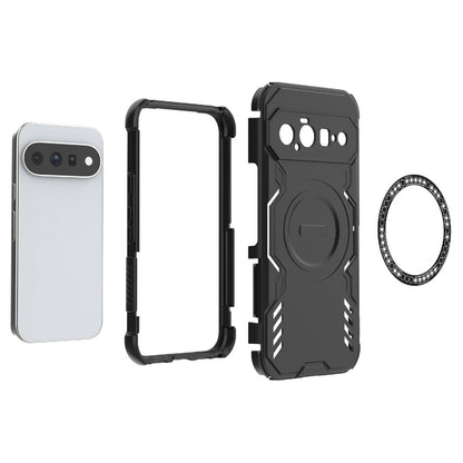 MagSafe-skal för Google Pixel 11, Techsuit, ArmorMag, blå