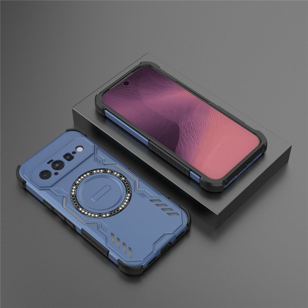 MagSafe-skal för Google Pixel 11, Techsuit, ArmorMag, blå