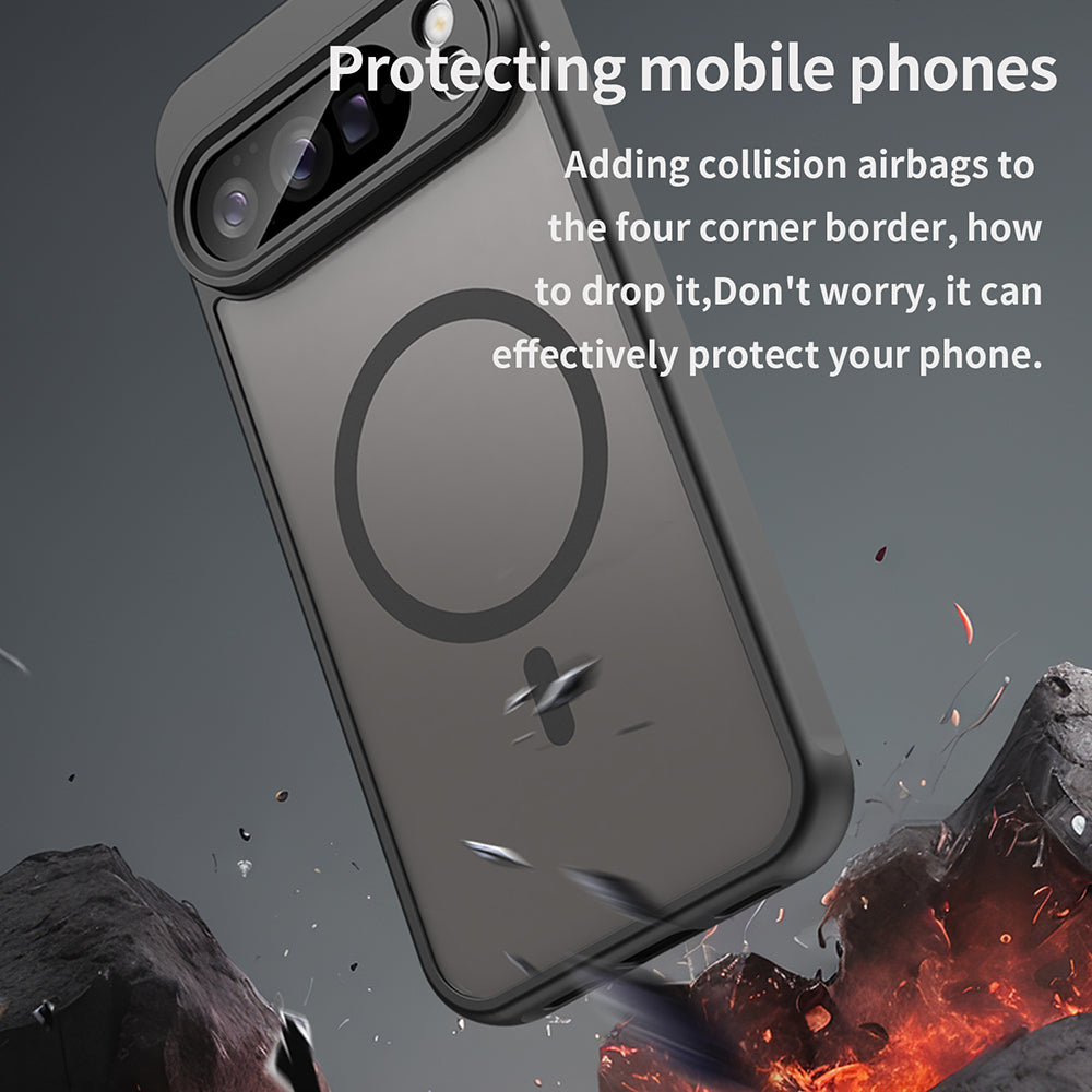 MagSafe-fodral för Google Pixel 11, Techsuit, HaloFrost II, Marinblå