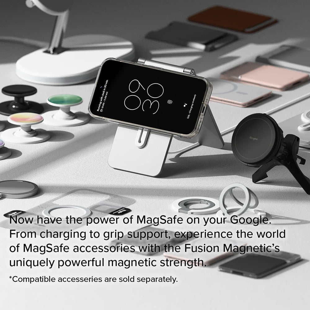 MagSafe-fodral för Google Pixel 9 Pro XL, Ringke, Fusion, Transparent