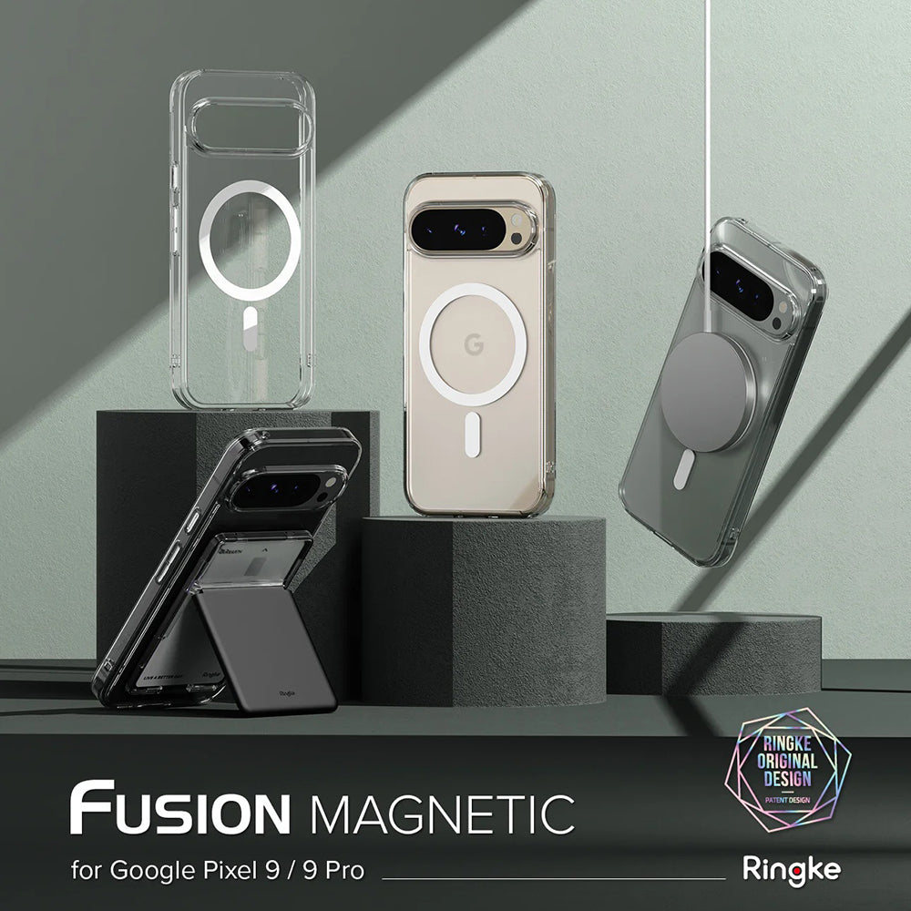 MagSafe-fodral för Google Pixel 9 Pro XL, Ringke, Fusion, Transparent