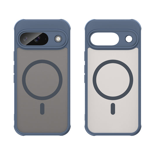 MagSafe-fodral för Google Pixel 9, Techsuit, HaloFrost II, Marinblå