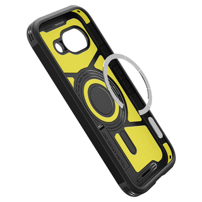 MagSafe-skal för Google Pixel 9a, Spigen, Tough Armor, Svart