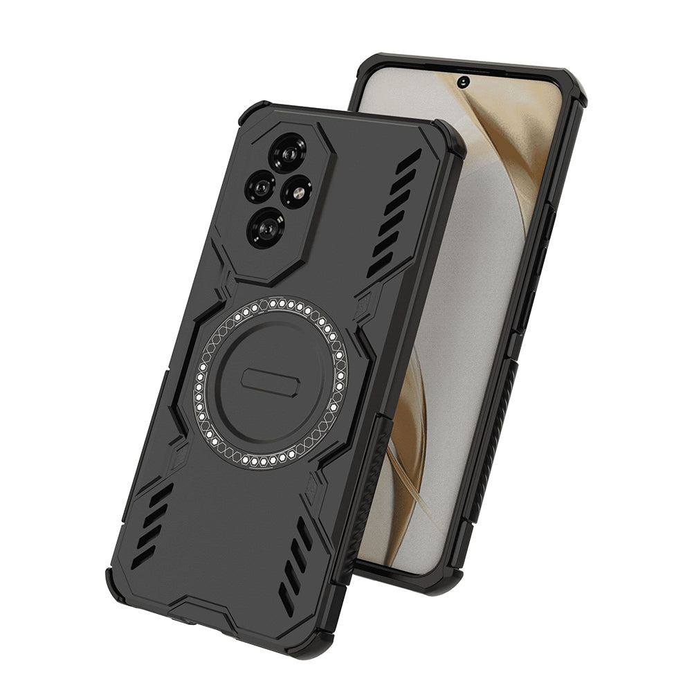 MagSafe-fodral för Honor 200, Techsuit, ArmorMag, Svart
