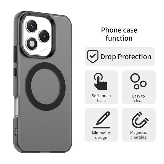 MagSafe-fodral för Honor 400 Lite, Techsuit, CandyCase, Svart