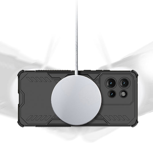 MagSafe-fodral för Honor 400 Pro, Techsuit, ArmorMag, Blå