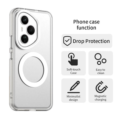 MagSafe-fodral för Honor 400 Pro, Techsuit, CandyCase, Vit