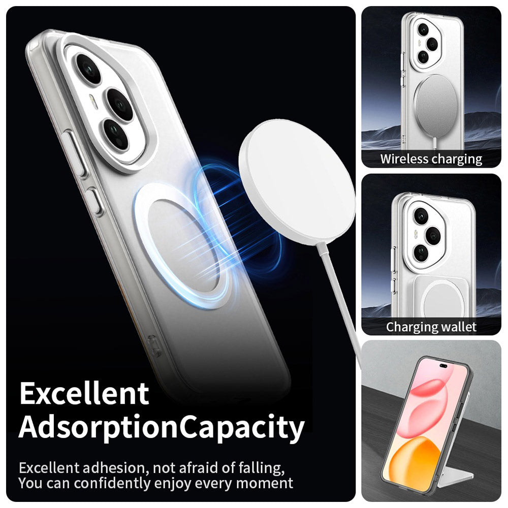 MagSafe-fodral för Honor 400 Pro, Techsuit, CandyCase, Vit
