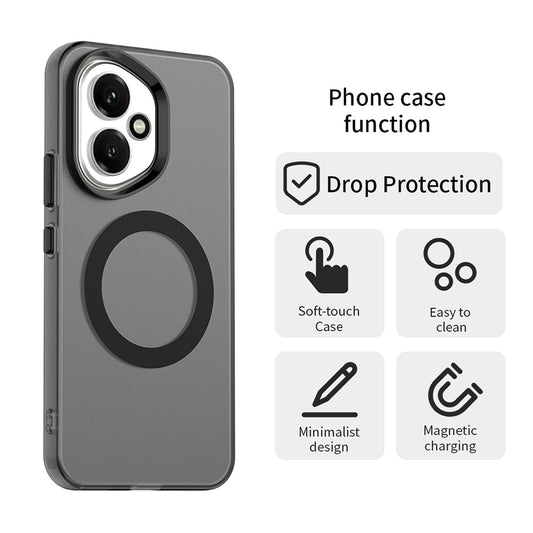 MagSafe-fodral för Honor 400, Techsuit, CandyCase, Svart