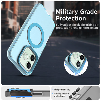 MagSafe-fodral för Honor 600 Lite, Techsuit, CandyCase, Blå