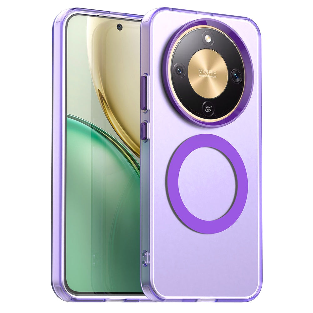 MagSafe-skal för Honor Magic8 Lite, Techsuit, CandyCase, Lila