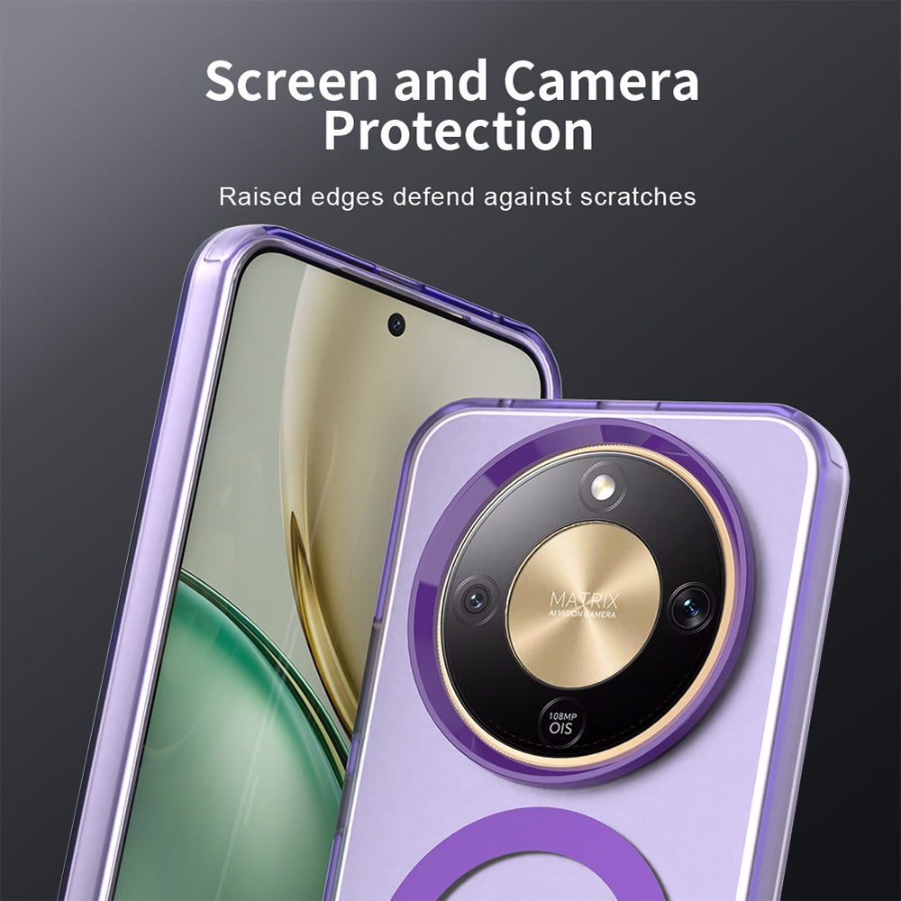 MagSafe-skal för Honor Magic8 Lite, Techsuit, CandyCase, Lila