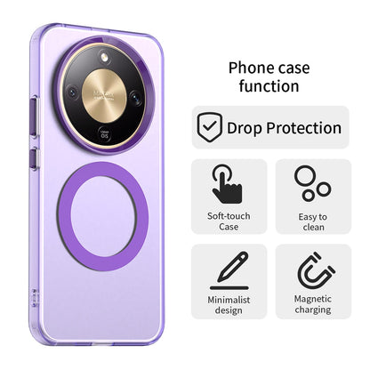 MagSafe-skal för Honor Magic8 Lite, Techsuit, CandyCase, Lila