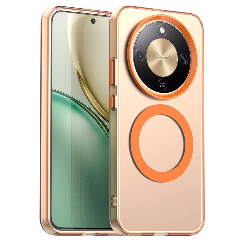 MagSafe-skal för Honor Magic8 Lite, Techsuit, CandyCase, Orange