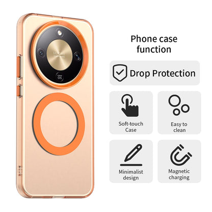 MagSafe-skal för Honor Magic8 Lite, Techsuit, CandyCase, Orange