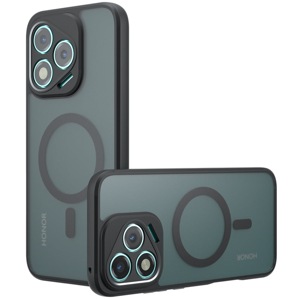 MagSafe-fodral för Honor Magic8 Lite, Techsuit, PureFrost, Satinsvart