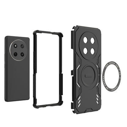 MagSafe-fodral för Honor X9c / Magic7 Lite, Techsuit, ArmorMag, Svart