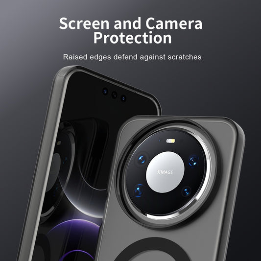 MagSafe-skal för Huawei Mate 80 Pro, Techsuit, CandyCase, Svart