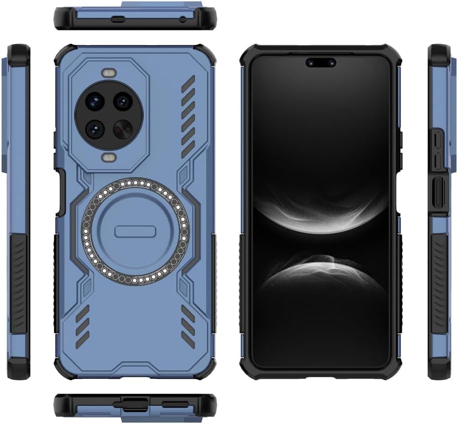 MagSafe-skal för Huawei nova 14 Pro, Techsuit, ArmorMag, Blå