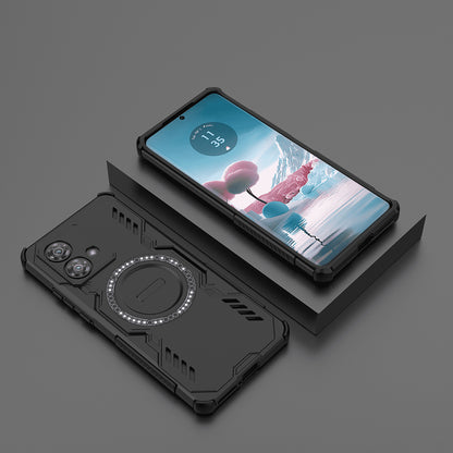 MagSafe-fodral för Motorola Edge 40 Neo, Techsuit, ArmorMag, Svart