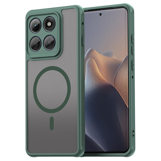 MagSafe-fodral för Motorola Edge 60 Pro, Techsuit, HaloFrost II, Grön
