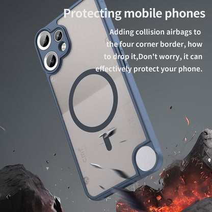MagSafe-fodral för Nothing CMF Phone 2 Pro, Techsuit, HaloFrost II, Marinblå