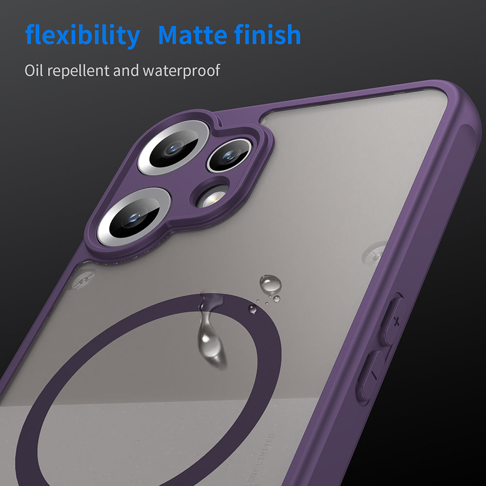 MagSafe-fodral för Nothing CMF Phone 2 Pro, Techsuit, HaloFrost II, Lila