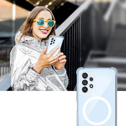 MagSafe-fodral för Nothing CMF Phone 2 Pro, Techsuit, stöttåligt, transparent