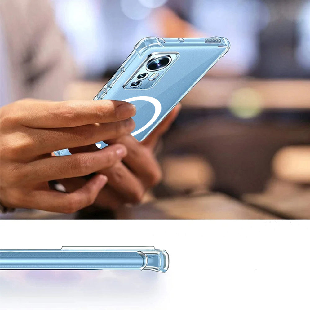 MagSafe-fodral för Nothing CMF Phone 2 Pro, Techsuit, stöttåligt, transparent