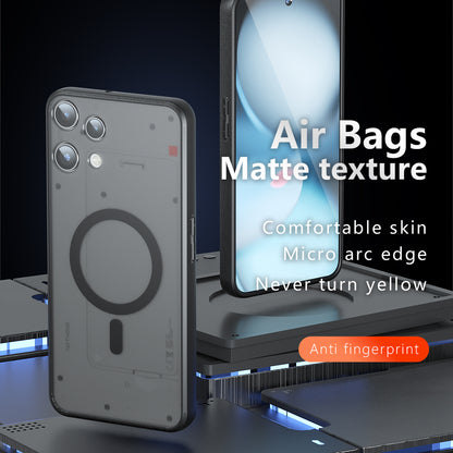 MagSafe-skal för Nothing Phone (3a) Lite, Techsuit, PureFrost, Satinsvart