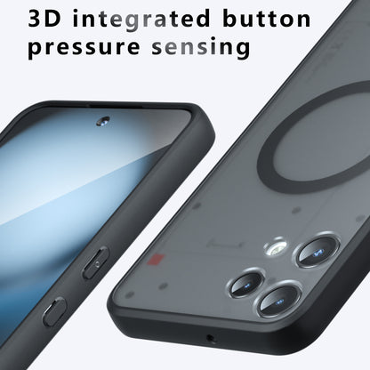 MagSafe-skal för Nothing Phone (3a) Lite, Techsuit, PureFrost, Satinsvart