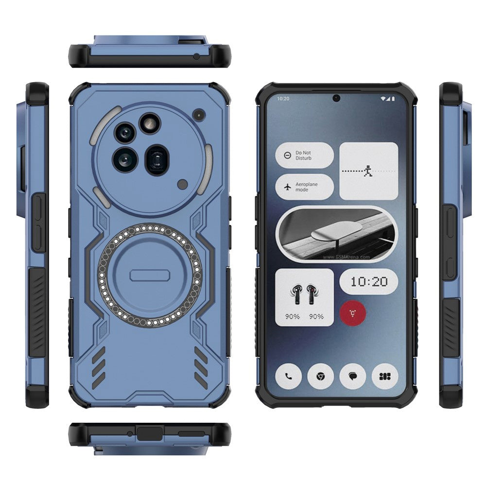 MagSafe-fodral för Nothing Phone (3a) Pro, Techsuit, ArmorMag, Blå