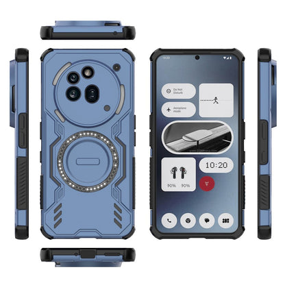 MagSafe-fodral för Nothing Phone (3a) Pro, Techsuit, ArmorMag, Blå